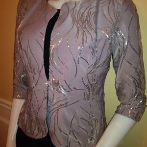 Neutral Sequence Alex Evenings top. $24.77